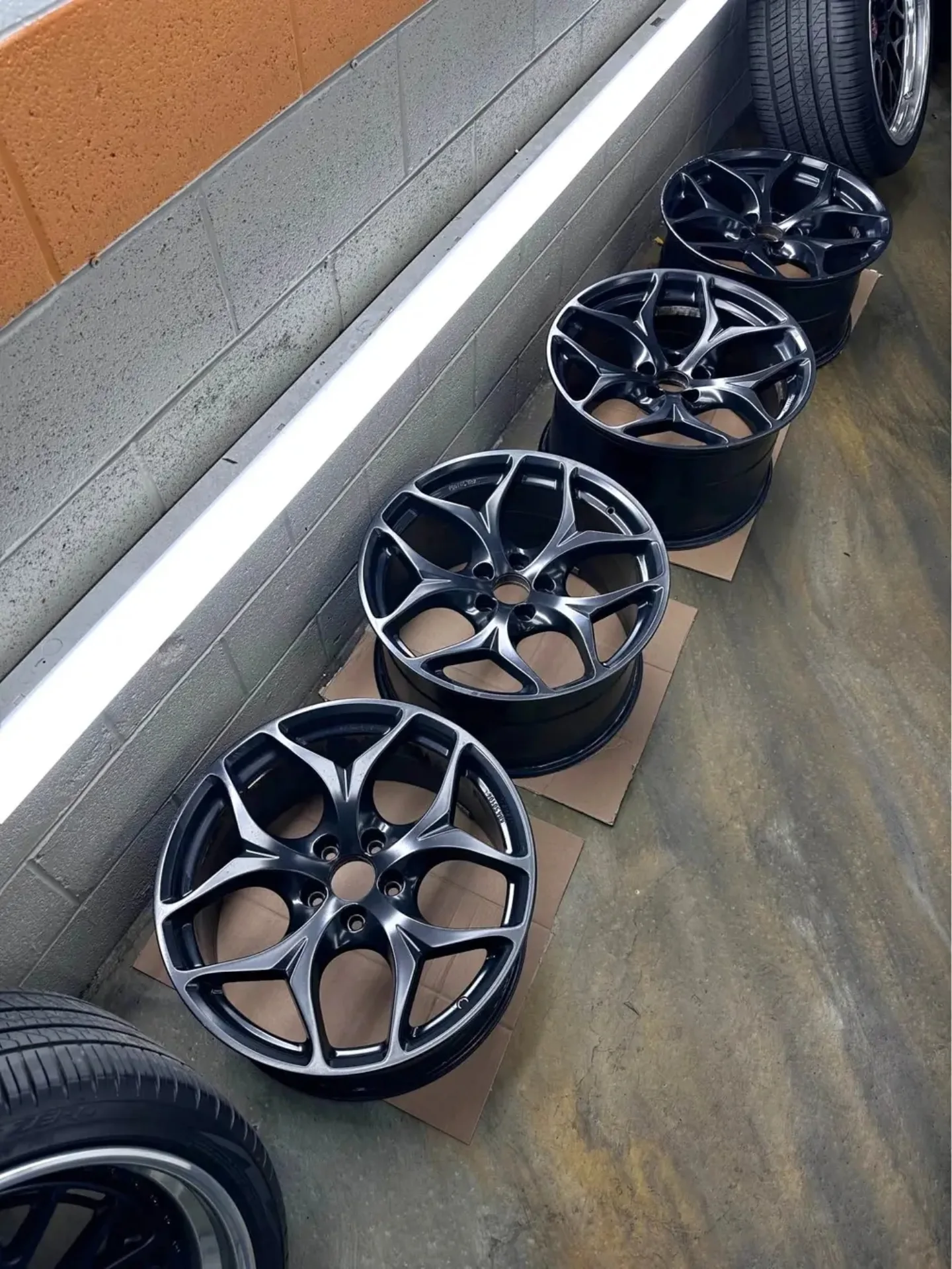 20" staggered BMW X5 wheels