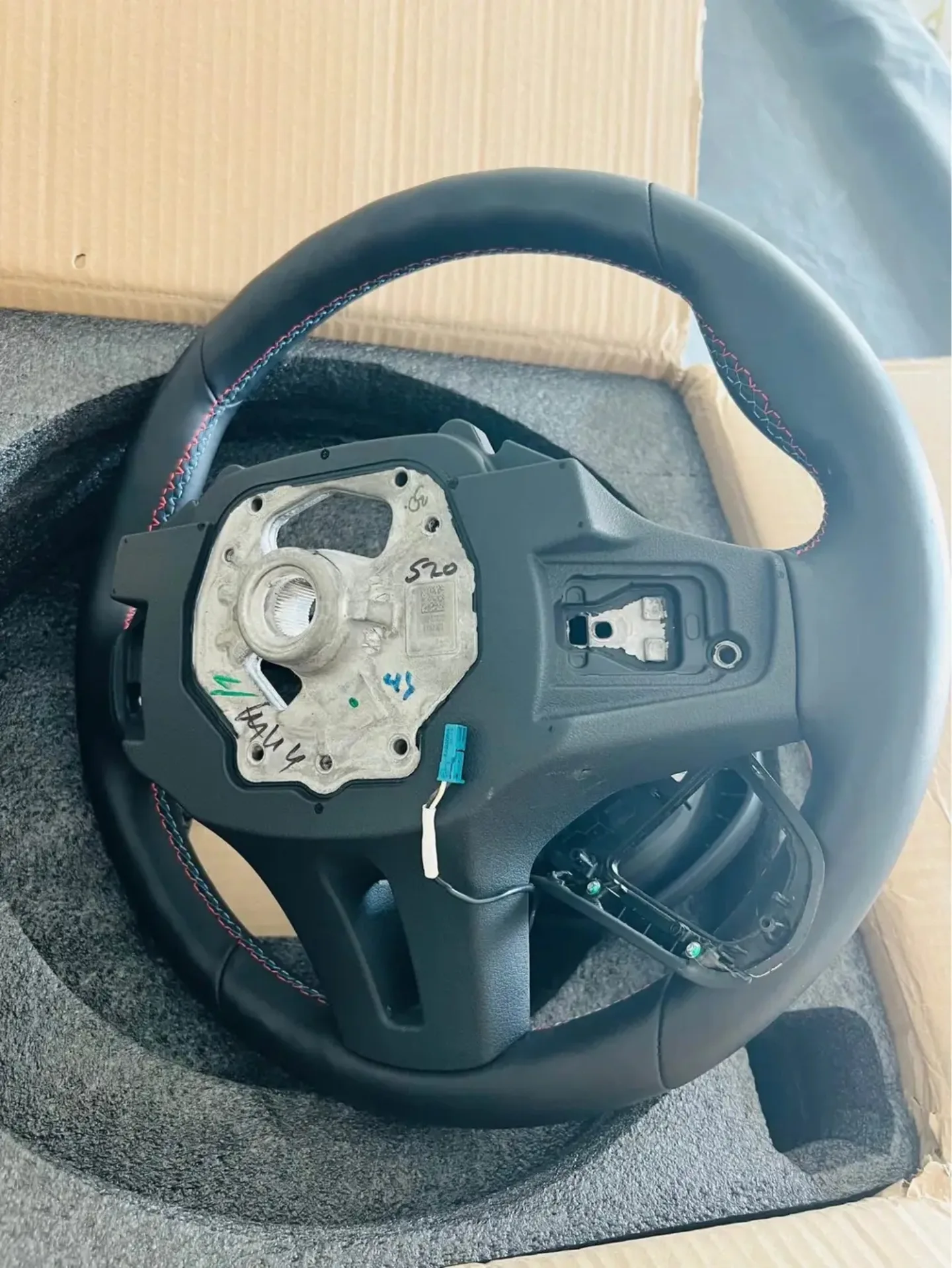 G80 BMW M3 Competition OEM Steering Wheel - Image 3