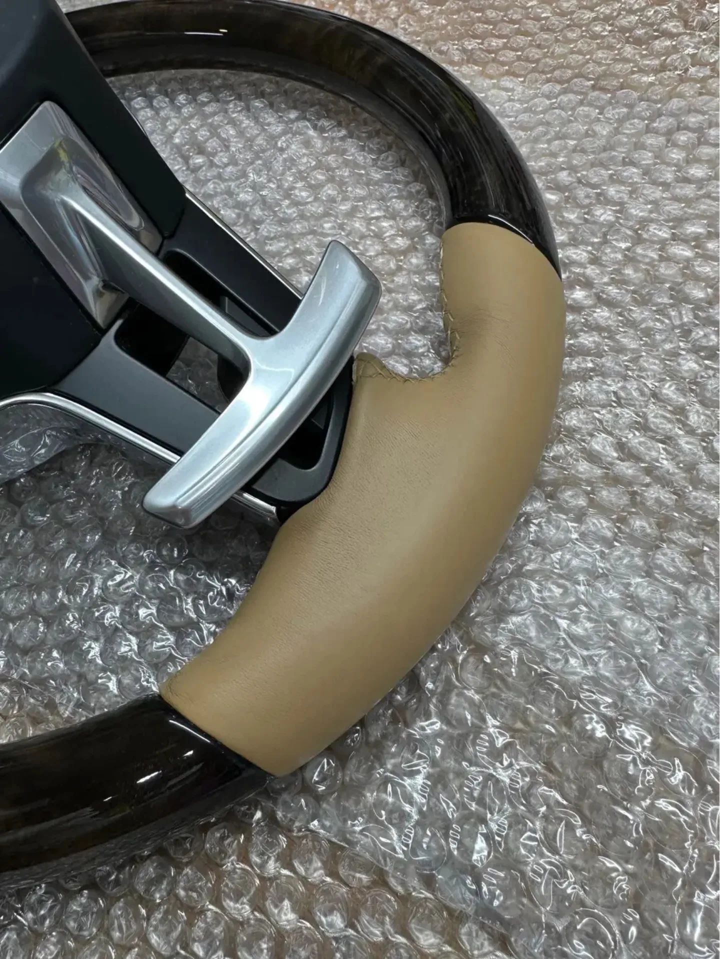 PORSCHE MACAN HEATED STEERING WHEEL WOOD - Image 10